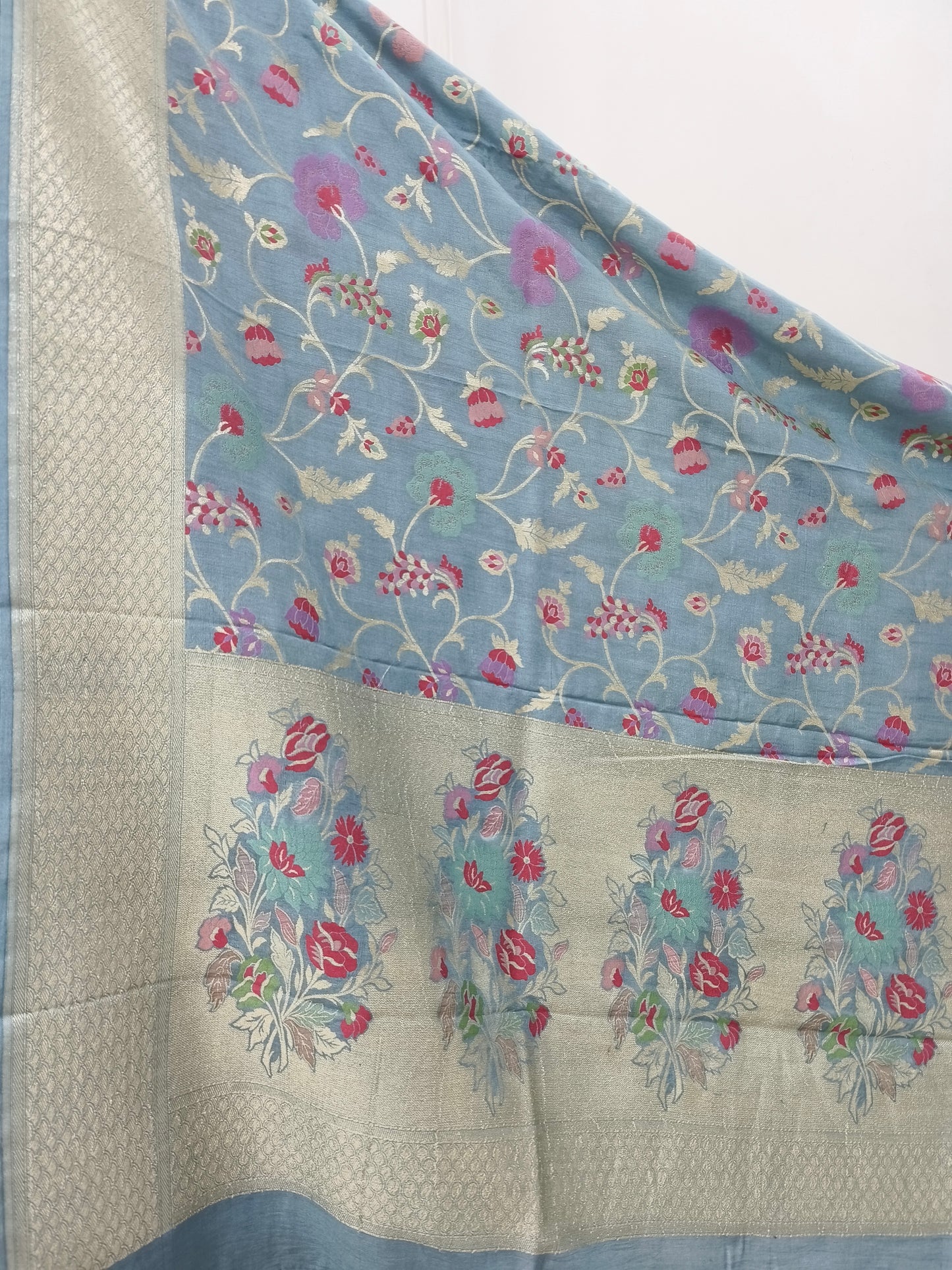 Pure monga silk tilfi meena suits 3 piece set