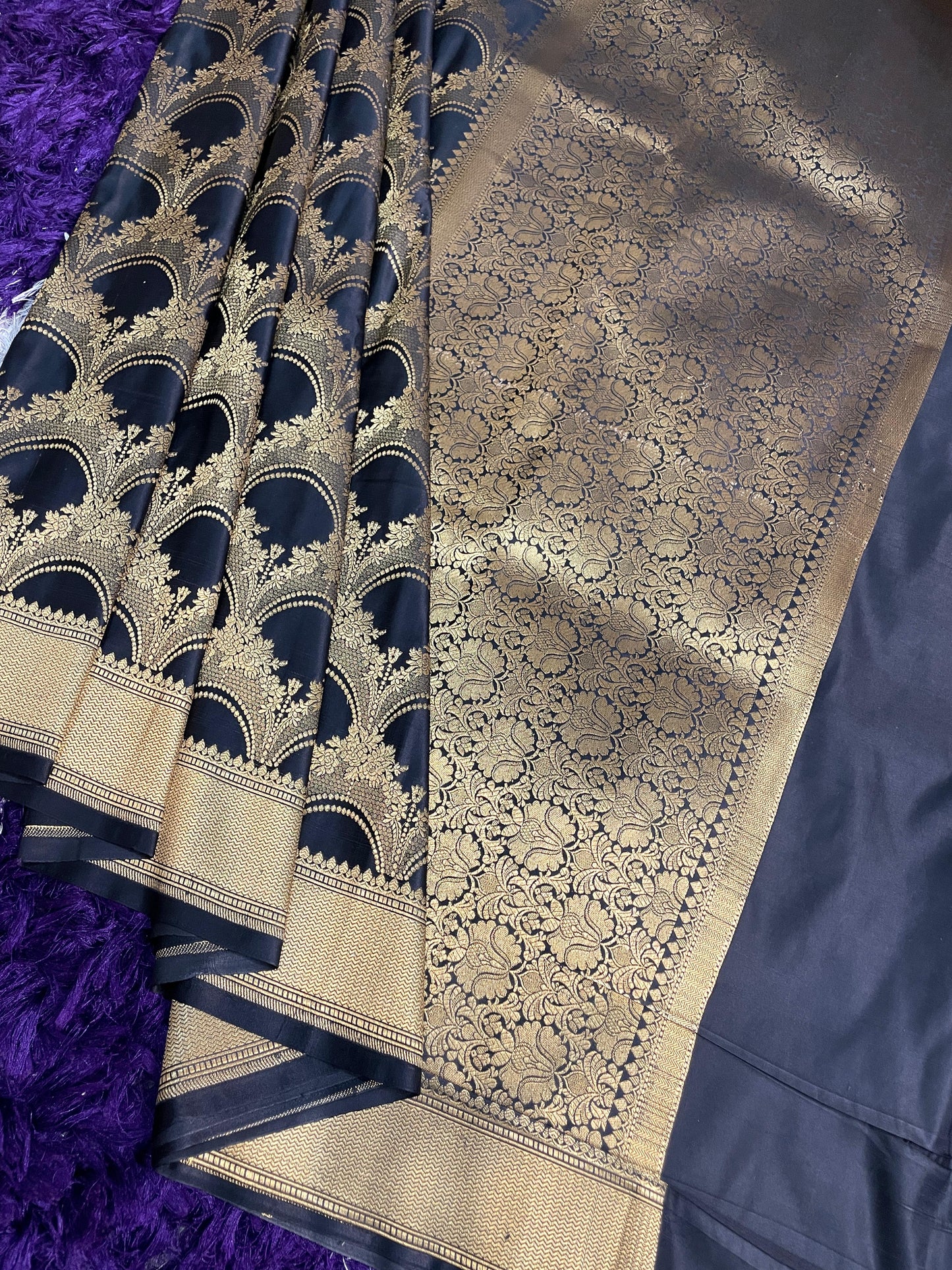 Banarasi katan silk saree